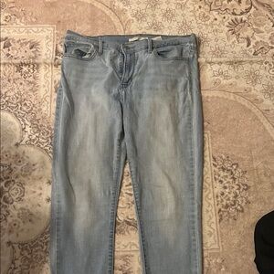 Women's Light Blue Skinny Jeans